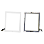 VETRO TOUCH SCREEN SCHERMO BIANCO COMPLETO PER IPAD 2 A1395 / A1396 / A1397