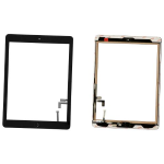 VETRO TOUCH SCREEN SCHERMO NERO COMPLETO PER IPAD 5A GEN. A1822 / A1823