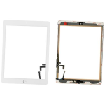 VETRO TOUCH SCREEN SCHERMO BIANCO COMPLETO PER IPAD 5A GEN. A1822 / A1823