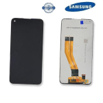 TOUCH SCREEN SCHERMO ORIGINALE SERVICE PACK PER SAMSUNG GALAXY A11 A115F / M11 M115F NERO VETRO LCD DISPLAY