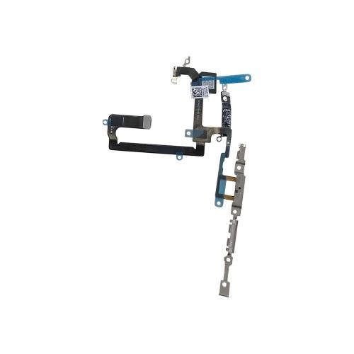 FLAT FLEX TASTO POWER ACCENSIONE PER IPHONE 14 PLUS CON SUPPORTO