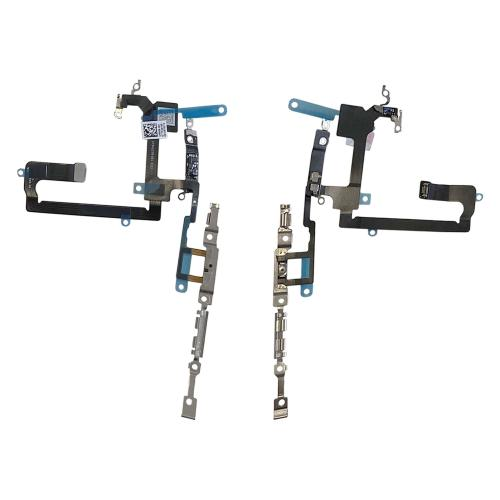 FLAT FLEX TASTO POWER ACCENSIONE PER IPHONE 14 PLUS CON SUPPORTO