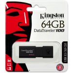 PENDRIVE PENNA CHIAVETTA USB MEMORIA KINGSTON DT100 USB 3.0 64GB 
