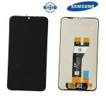 TOUCH SCREEN SCHERMO ORIGINALE SERVICE PACK PER SAMSUNG GALAXY A14 5G A146B A146P NERO (SMALL CONNECTOR) GH82-30658A