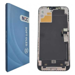 DISPLAY LCD NCC SOFT OLED PER APPLE IPHONE 11 PRO MAX TOUCH SCREEN VETRO SCHERMO FRAME NERO