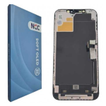 DISPLAY LCD NCC SOFT OLED PER APPLE IPHONE 12 PRO MAX TOUCH SCREEN VETRO SCHERMO FRAME NERO