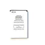 BATTERIA PER BRONDI BIGFP800AD BL-11AT 800mAh PRODUZIONE 2023