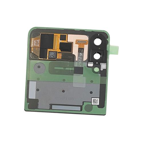 TOUCH SCREEN SCHERMO ORIGINALE SERVICE PACK PER SAMSUNG Z FLIP 3 5G F711B NERO (ESTERNO OUTER) GH97-26773A VETRO LCD DISPLAY