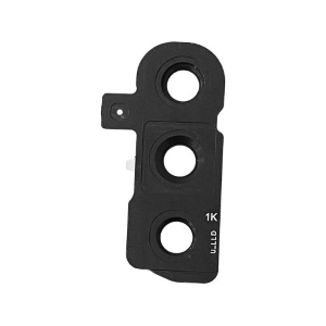 VETRINO VETRO LENTE FOTOCAMERA POSTERIORE PER SAMSUNG S23 S911B / S23 PLUS S916B CON CORNICE FRAME NERO