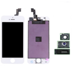 DISPLAY LCD RETINA PER APPLE IPHONE 5 TOUCH SCREEN VETRO SCHERMO BIANCO FRAME