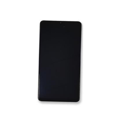 TOUCH SCREEN SCHERMO TFT PER SAMSUNG GALAXY A42 5G SM-A426B / M42 5G M426B VETRO LCD DISPLAY NERO CON FRAME 