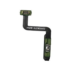 FLAT FLEX TASTO POWER ACCENSIONE FINGERPRINT TOUCH ID SENSORE IMPRONTA DIGITALE PER SAMSUNG GALAXY A32 5G A326 BIANCO