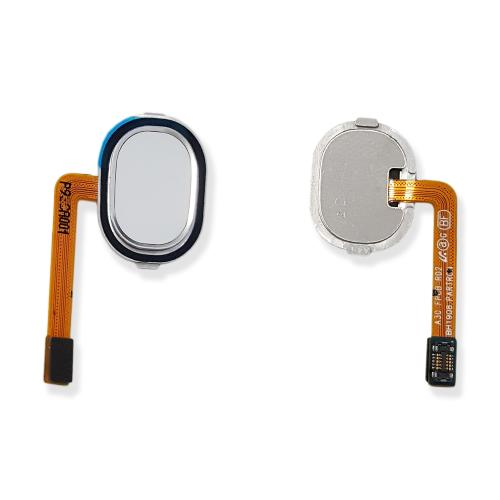 FLAT FLEX TASTO FINGERPRINT SENSORE IMPRONTA DIGITALE TOUCH ID PER SAMSUNG A30 A305/ A40 A405 BIANCO WHITE