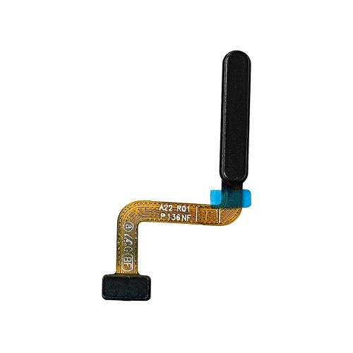 FLAT FLEX TASTO POWER ACCENSIONE FINGERPRINT TOUCH ID SENSORE IMPRONTA DIGITALE PER SAMSUNG GALAXY A22 4G A225 NERO BLACK