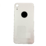 BACK COVER + ADESIVO FORO LARGO APPLE IPHONE XR SCOCCA COPRIBATTERIA POSTERIORE WHITE BIANCO  