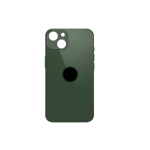 BACK COVER + ADESIVO FORO LARGO PER APPLE IPHONE 13 SCOCCA COPRIBATTERIA POSTERIORE GREEN VERDE 