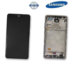 TOUCH SCREEN SCHERMO ORIGINALE SERVICE PACK PER SAMSUNG GALAXY A72 A725F / A72 5G A726B VIOLA VIOLET CON FRAME VETRO LCD DISPLAY GH82-25460C / GH82-25624C / GH82-25463C / GH82-25460C / GH82-25849C