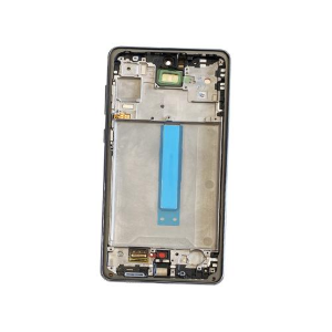 TOUCH SCREEN SCHERMO ORIGINALE SERVICE PACK PER SAMSUNG GALAXY A73 A736B NERO CON FRAME VETRO LCD DISPLAY GH82-28884A / GH82-28686A