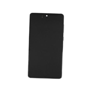 TOUCH SCREEN SCHERMO ORIGINALE SERVICE PACK PER SAMSUNG GALAXY A73 A736B NERO CON FRAME VETRO LCD DISPLAY GH82-28884A / GH82-28686A