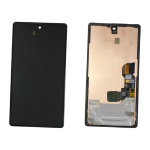 TOUCH SCREEN SCHERMO ORIGINALE SERVICE PACK PER GOOGLE PIXEL 6A GX7AS GB62Z G1AZG VETRO LCD DISPLAY NERO NERO G949-00239-01