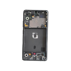 TOUCH SCREEN SCHERMO ORIGINALE SERVICE PACK PER SAMSUNG GALAXY A51 5G A516B A516F NERO VETRO LCD DISPLAY CON FRAME GH82-23100A / GH82-23124A