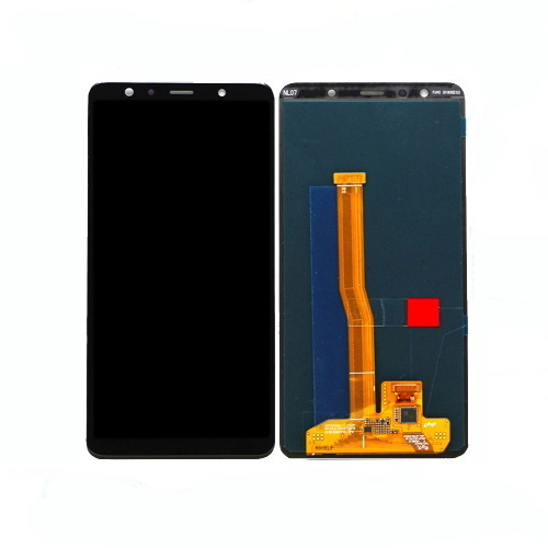 TOUCH SCREEN SCHERMO TFT PER SAMSUNG GALAXY A7 2018 SM-A750FN VETRO LCD DISPLAY NERO