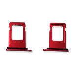 CARRELLO PORTA LETTORE SIM CARD READER PER APPLE IPHONE 11 ROSSO