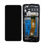 TOUCH SCREEN SCHERMO PER SAMSUNG GALAXY A14 4G 2023 A145P A145R NERO VETRO LCD DISPLAY CON FRAME