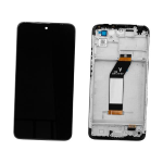 TOUCH SCREEN SCHERMO PER XIAOMI REDMI 10 2021 NERO VETRO LCD DISPLAY CON FRAME