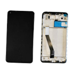TOUCH SCREEN SCHERMO PER XIAOMI REDMI NOTE 9 / NOTE 10X VETRO LCD DISPLAY CON FRAME NERO 