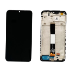 TOUCH SCREEN SCHERMO PER XIAOMI REDMI 9A / 9C / 9AT / 10A VETRO LCD DISPLAY CON FRAME NERO 