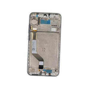TOUCH SCREEN SCHERMO PER XIAOMI REDMI NOTE 7 / 7 PRO VETRO LCD DISPLAY CON FRAME SILVER