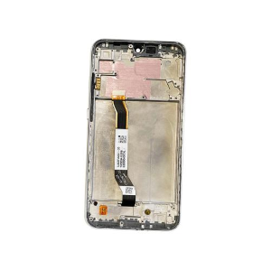 TOUCH SCREEN SCHERMO PER XIAOMI REDMI NOTE 8T VETRO LCD DISPLAY CON FRAME BIANCO WHITE SILVER