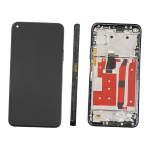 TOUCH SCREEN SCHERMO PER HUAWEI P40 LITE 5G VETRO LCD DISPLAY CON FRAME NERO