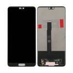 TOUCH SCREEN SCHERMO PER HUAWEI P20 EML L09 L09C L29 AL00 NERO VETRO LCD DISPLAY