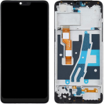 DISPLAY LCD PER OPPO A3 / F7 PADM00 CPH1837 PADT00 CPH1819 CPH1821 TOUCH SCREEN SCHERMO VETRO CON FRAME NERO