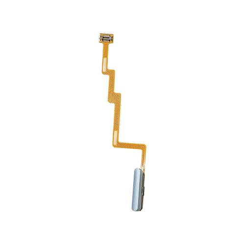 FLAT FLEX TASTO POWER FINGERPRINT SENSORE IMPRONTA DIGITALE TOUCH ID PER XIAOMI MI 11I 5G / POCO F3 BLU BLUE 
