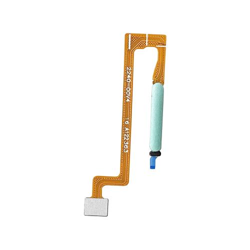 FLAT FLEX TASTO FINGERPRINT SENSORE IMPRONTA DIGITALE TOUCH ID PER XIAOMI POCO X5 / REDMI NOTE 12 5G GREEN VERDE