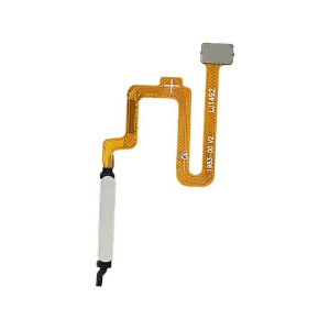 FLAT FLEX TASTO FINGERPRINT SENSORE IMPRONTA DIGITALE TOUCH ID PER XIAOMI REDMI NOTE 11 PRO / POCO X4 PRO BIANCO