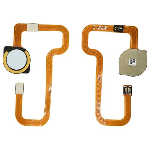 FLAT FLEX TASTO FINGERPRINT SENSORE IMPRONTA DIGITALE TOUCH ID PER XIAOMI REDMI NOTE 8T BIANCO