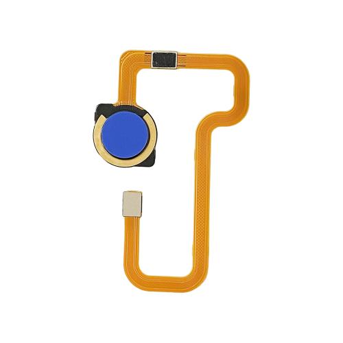 FLAT FLEX TASTO FINGERPRINT SENSORE IMPRONTA DIGITALE TOUCH ID PER XIAOMI REDMI NOTE 8T BLU