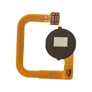 FLAT FLEX TASTO FINGERPRINT SENSORE IMPRONTA DIGITALE TOUCH ID PER XIAOMI REDMI NOTE 9 NERO BLACK 