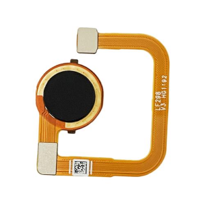 FLAT FLEX TASTO FINGERPRINT SENSORE IMPRONTA DIGITALE TOUCH ID PER XIAOMI REDMI NOTE 9 NERO BLACK 