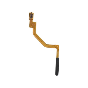 FLAT FLEX TASTO FINGERPRINT SENSORE IMPRONTA DIGITALE TOUCH ID PER XIAOMI REDMI NOTE 9S / NOTE 9 PRO NERO BLACK 