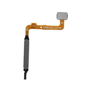 FLAT FLEX TASTO FINGERPRINT SENSORE IMPRONTA DIGITALE TOUCH ID PER XIAOMI REDMI 10 2022 NERO BLACK 