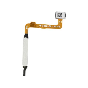 FLAT FLEX TASTO FINGERPRINT SENSORE IMPRONTA DIGITALE TOUCH ID PER XIAOMI REDMI 10 2022 SILVER