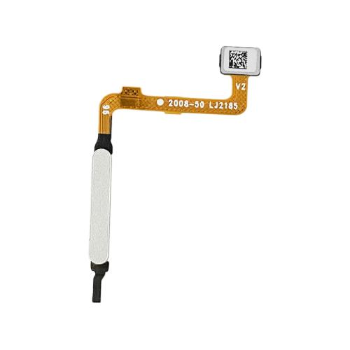 FLAT FLEX TASTO FINGERPRINT SENSORE IMPRONTA DIGITALE TOUCH ID PER XIAOMI REDMI 10 2022 SILVER