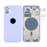 SCOCCA COMPLETA CON TELAIO POSTERIORE BACK COVER COPRIBATTERIA PER APPLE IPHONE 12 VIOLA PURPLE
