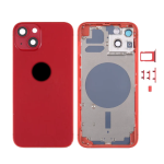 SCOCCA COMPLETA CON TELAIO POSTERIORE BACK COVER COPRIBATTERIA PER APPLE IPHONE 13 ROSSO RED