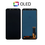 TOUCH SCREEN SCHERMO OLED PER SAMSUNG GALAXY J6 2018 SM J600FN VETRO LCD DISPLAY